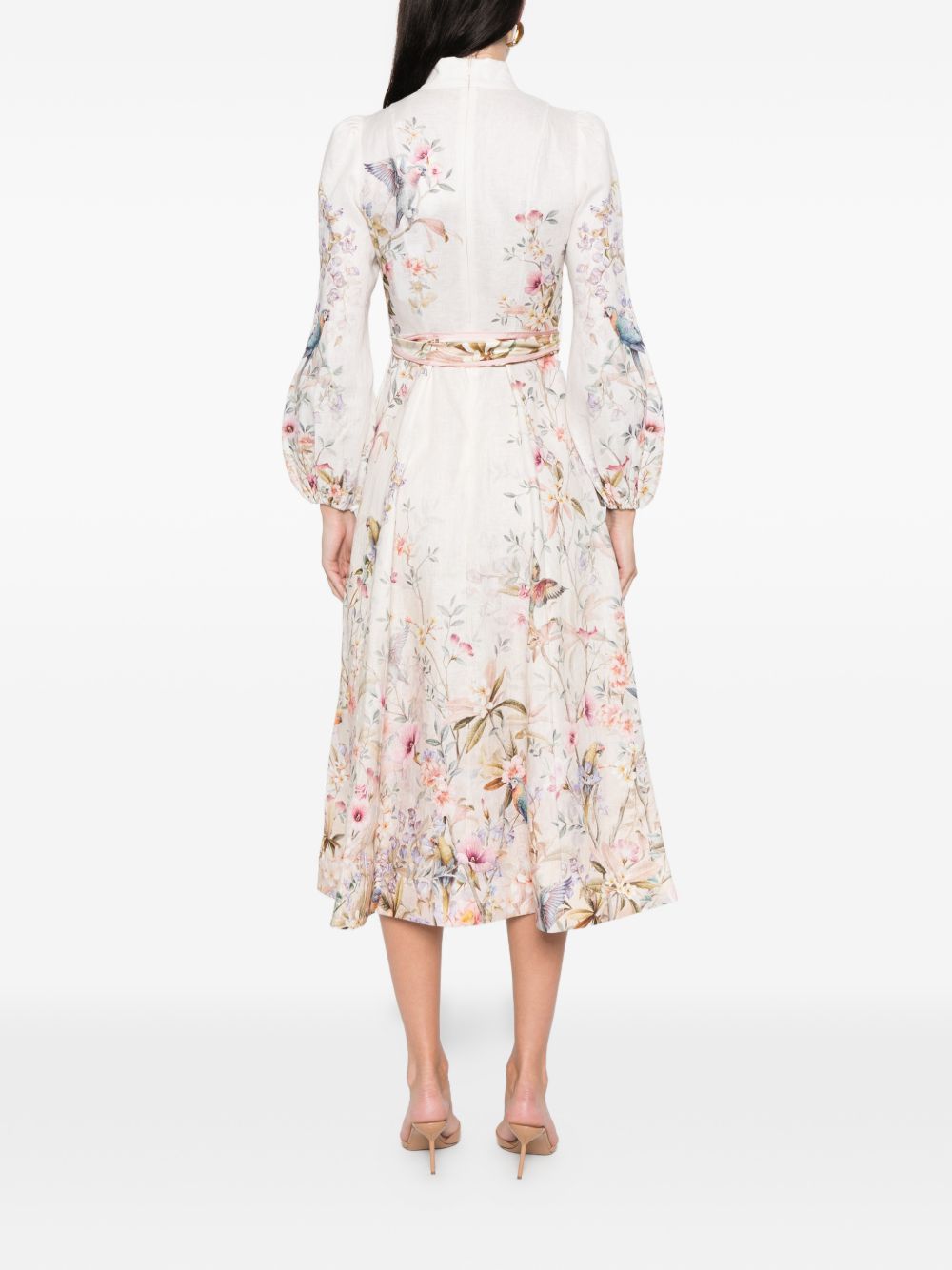 Zimmermann Dresses Beige Linen