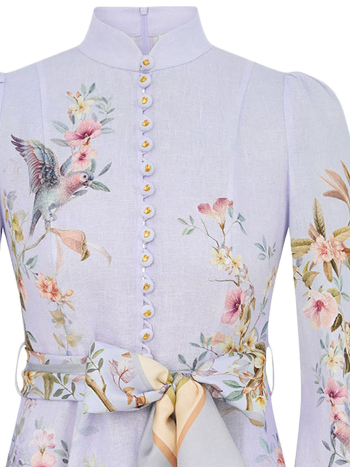 Zimmermann Dresses Clear Blue Linen