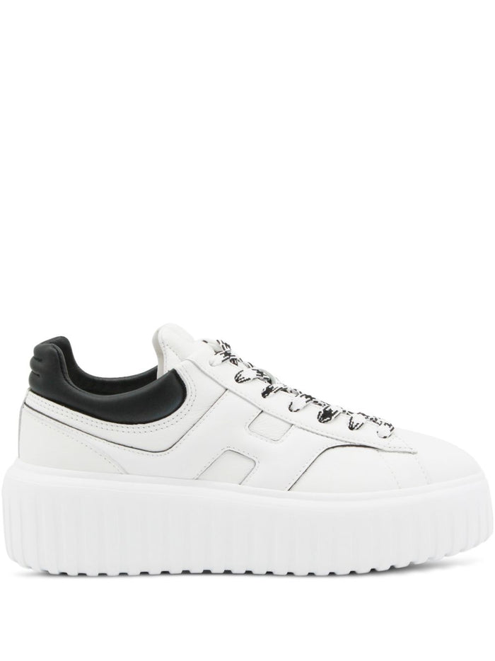 Hogan Sneakers White Outer: Leather