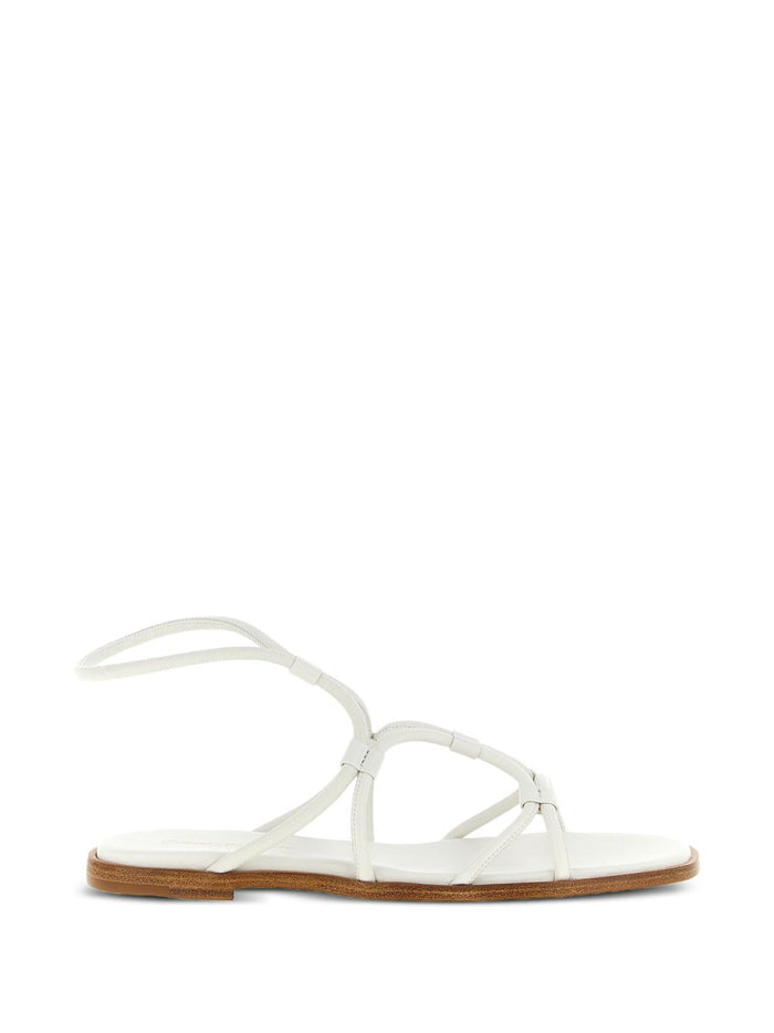 Gianvito Rossi Sandals White Outer: Lambskin