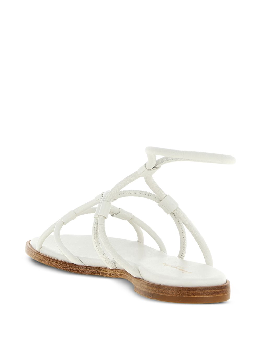Gianvito Rossi Sandals White Outer: Lambskin