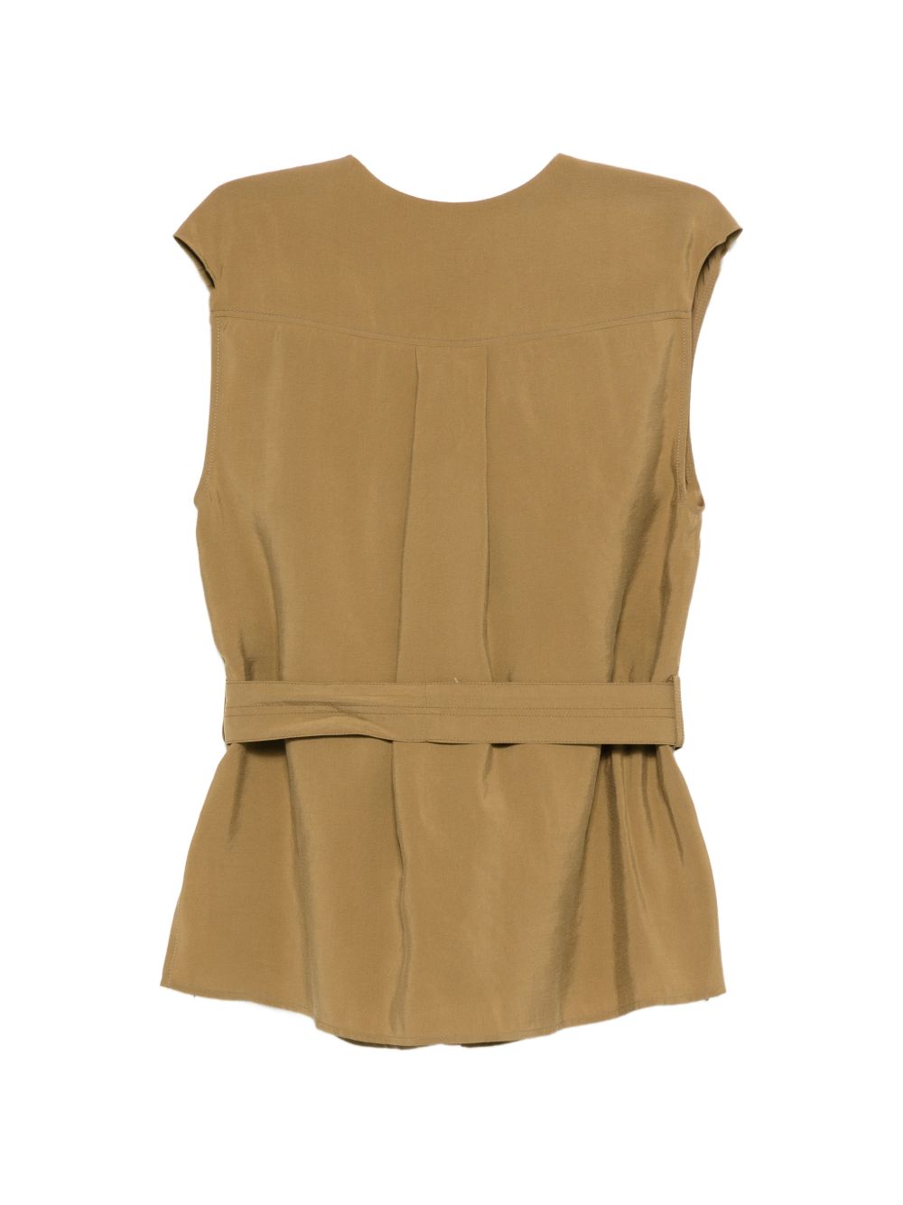 Alysi Top Green Modal Polyester