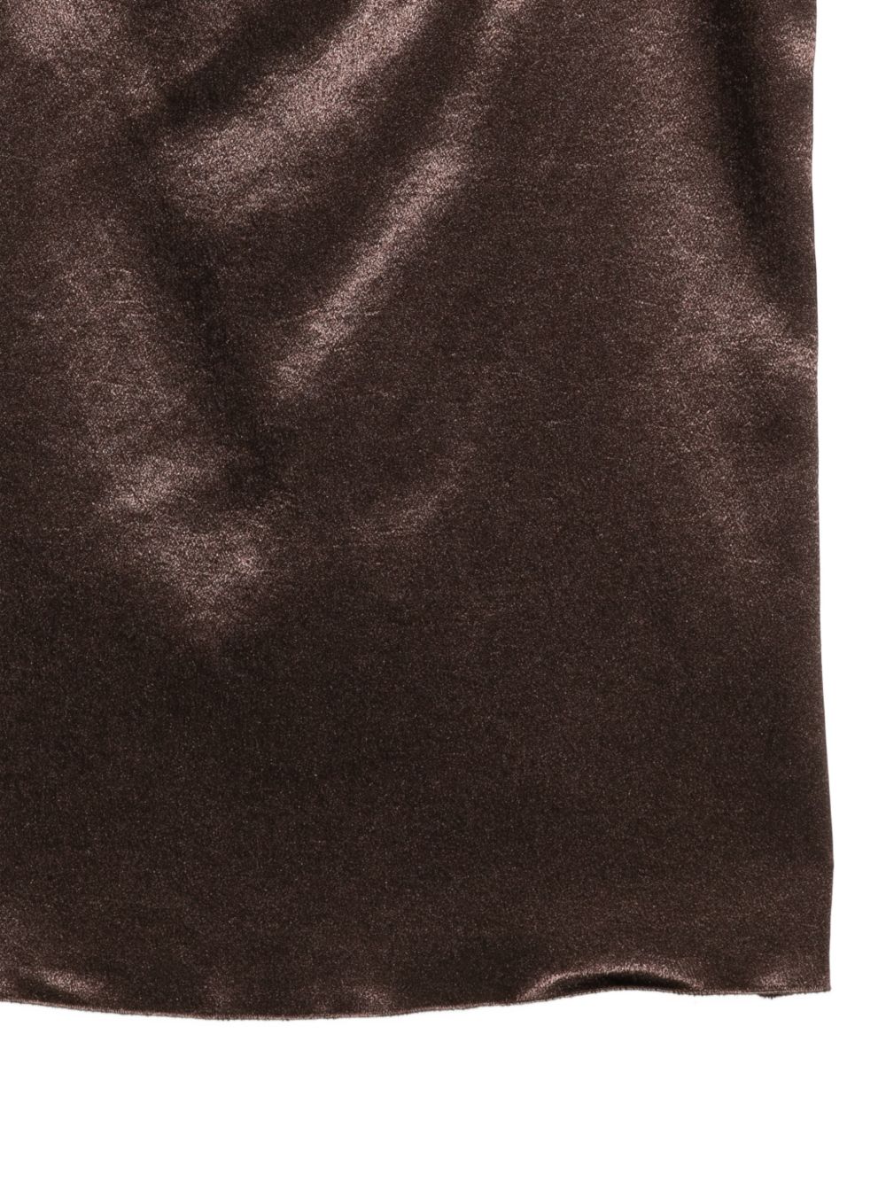 Alysi Top Brown Polyester
