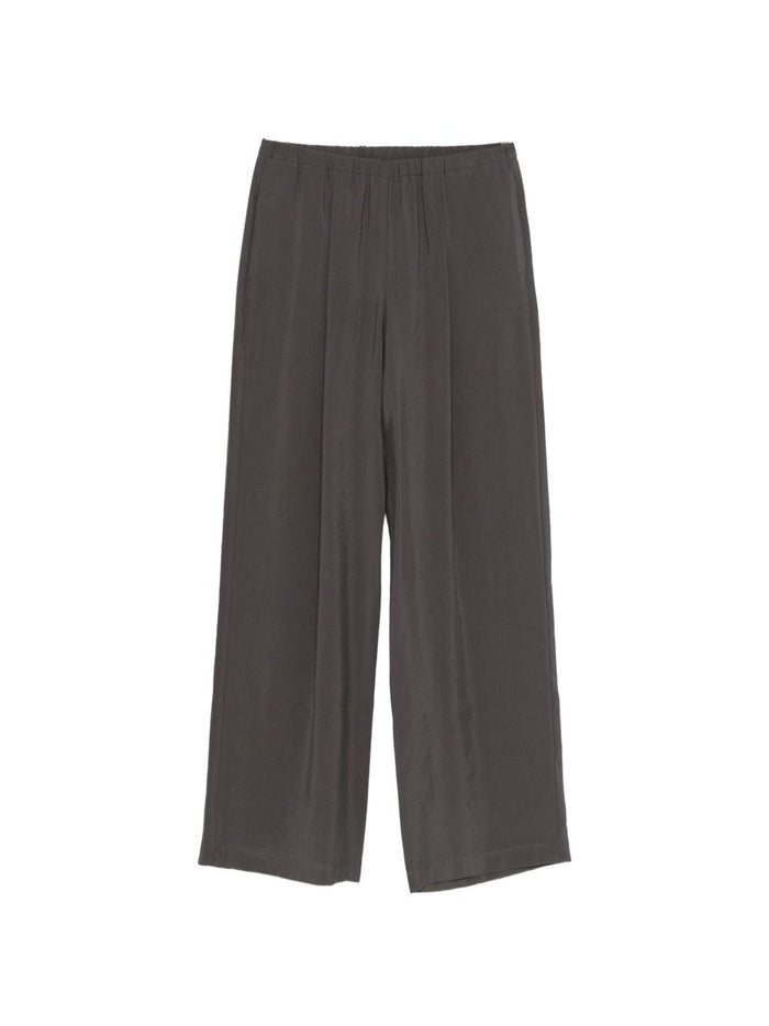 Alysi Trousers Grey Modal Polyester