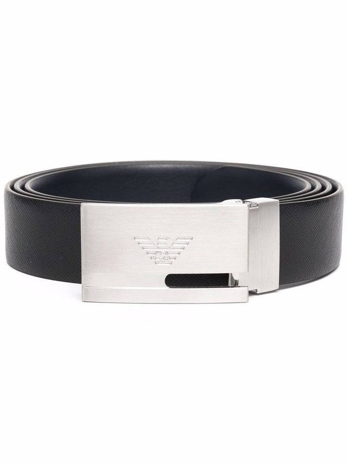 EMPORIO ARMANI EXCLUSIVE Belts Black Bovine Leather