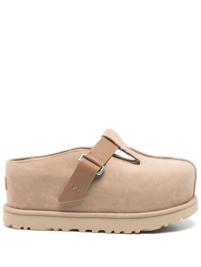 UGG Flat shoes Beige Lining: Fabric