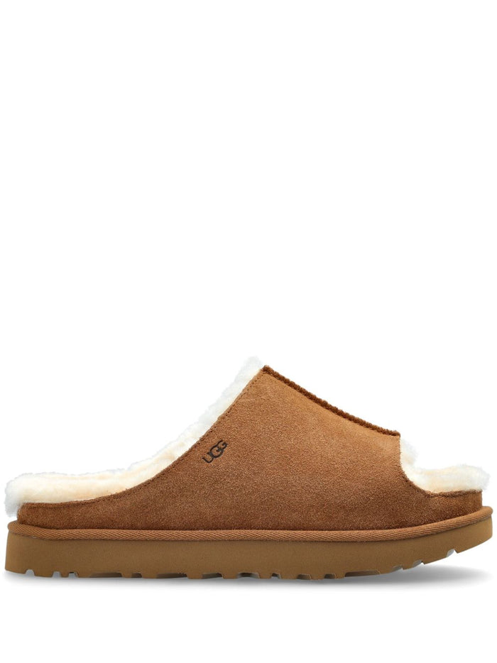 UGG Sandals Beige Outer: Suede