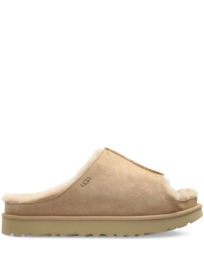 UGG Sandals Beige Outer: Suede