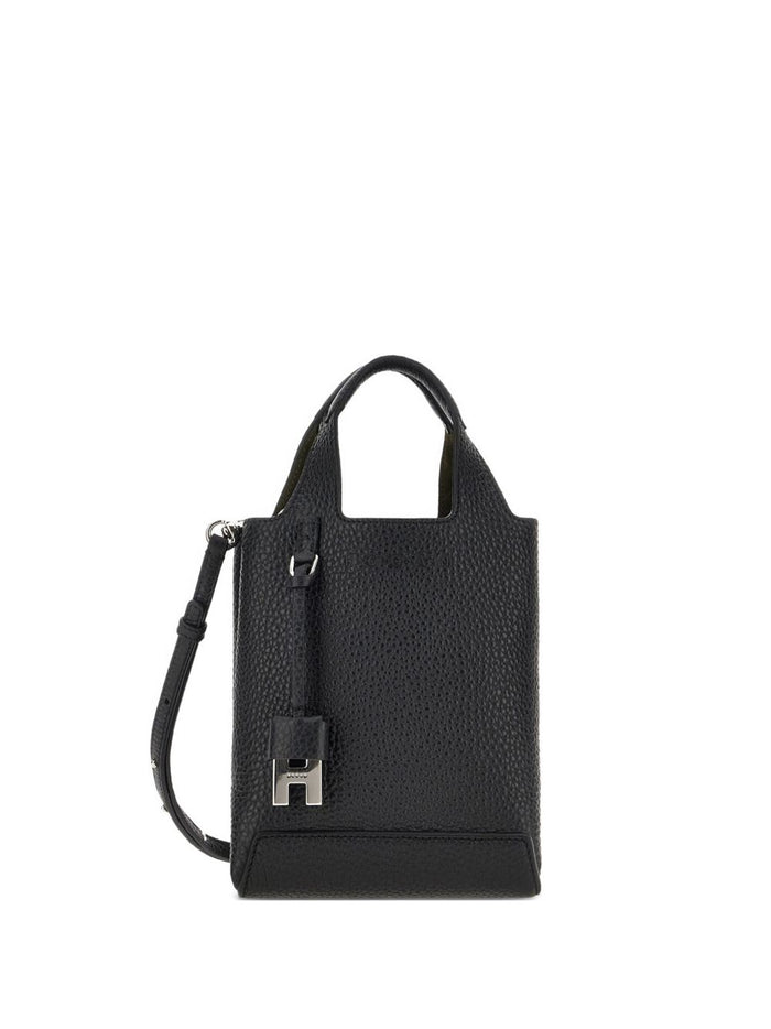 Hogan Bags Black Outer: Calfskin