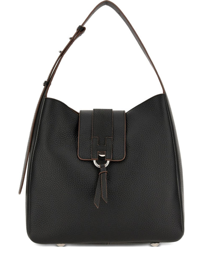 Hogan Bags Black Calfskin