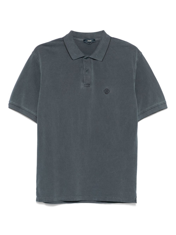 Herno T-shirts and Polos Blue Cotton