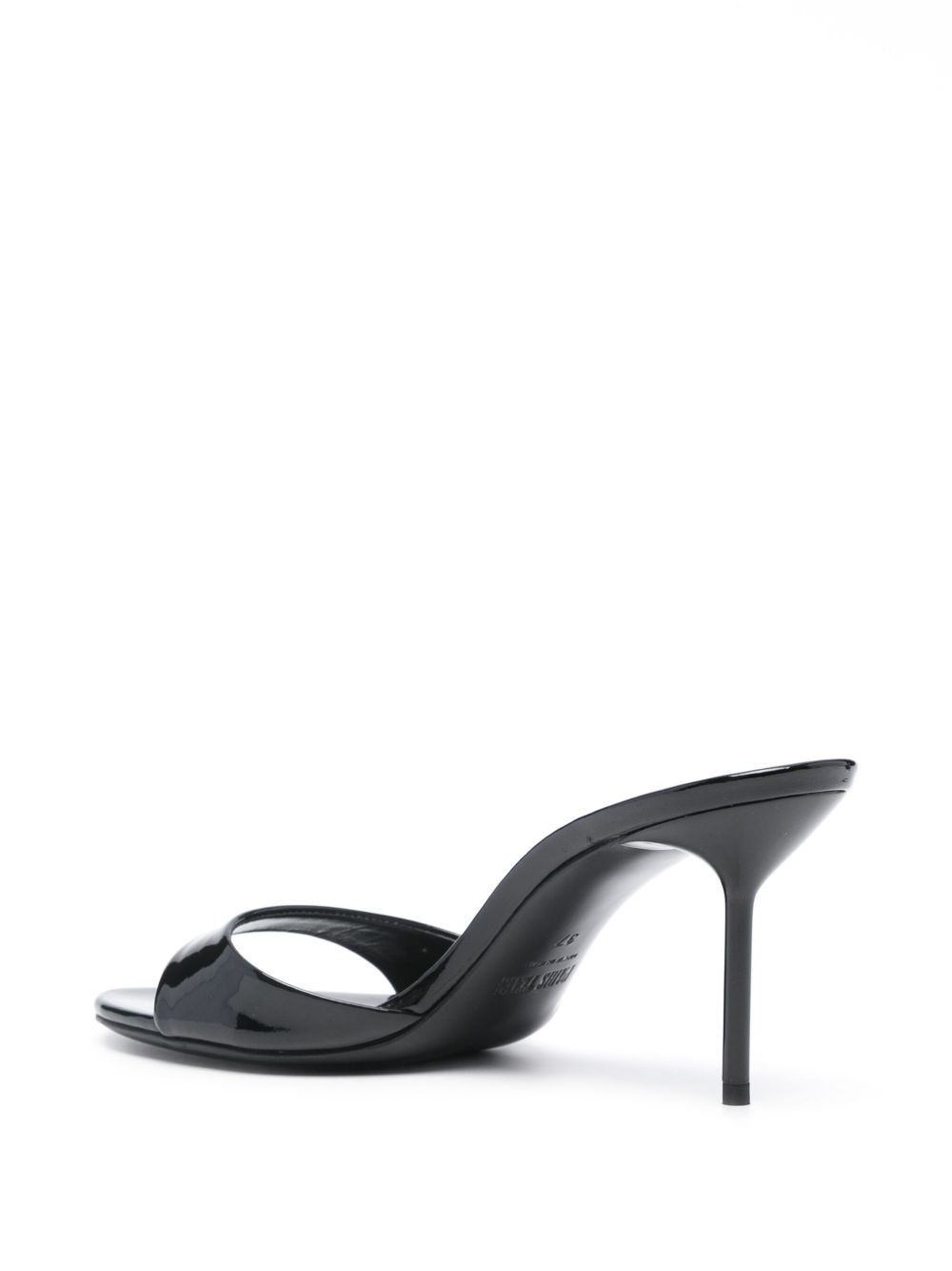 Paris Texas Sandals Black Patent Calf Leather