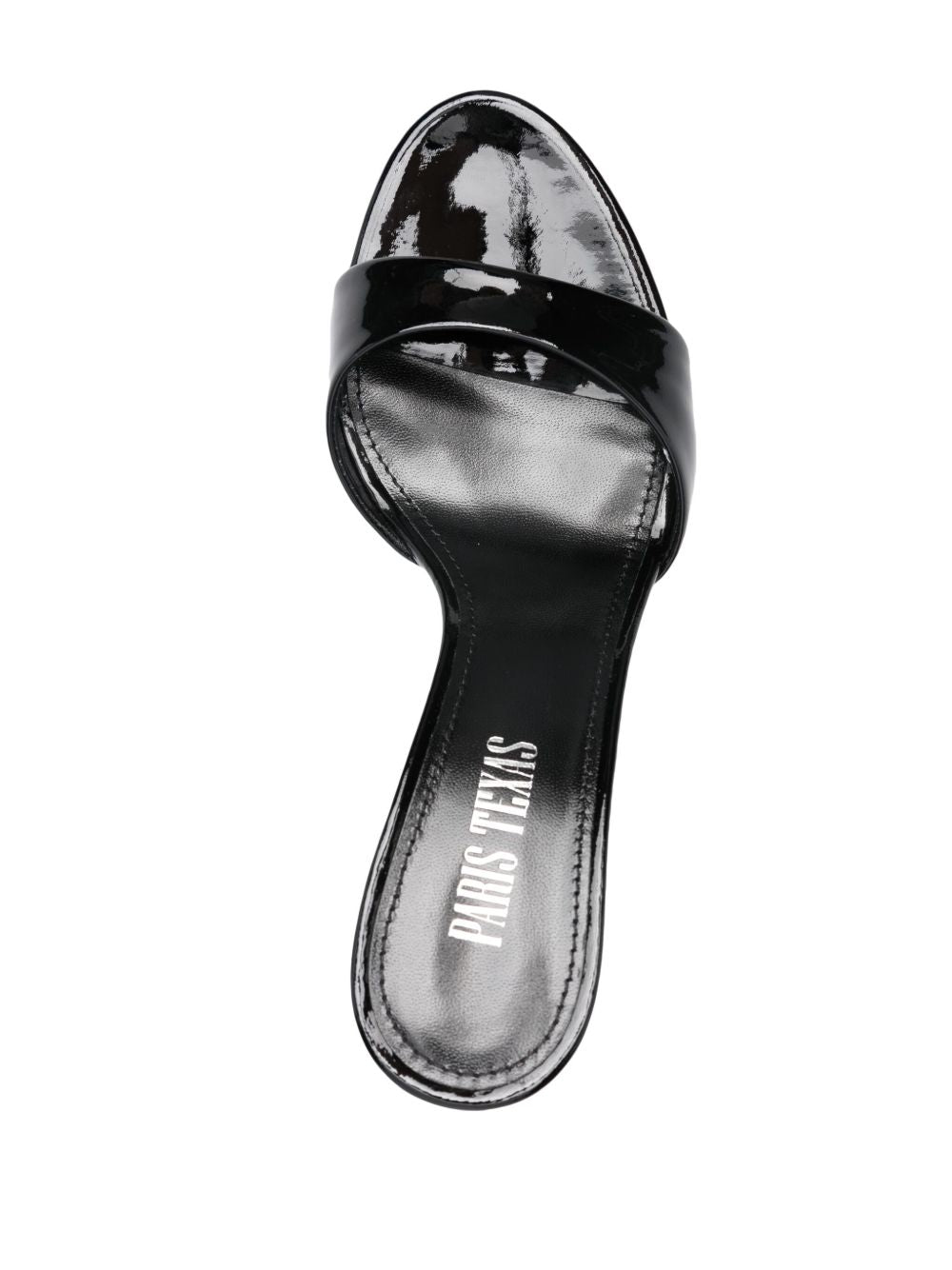 Paris Texas Sandals Black Patent Calf Leather