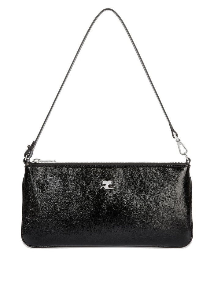 COURREGES PRE Bags Black Cow Leather