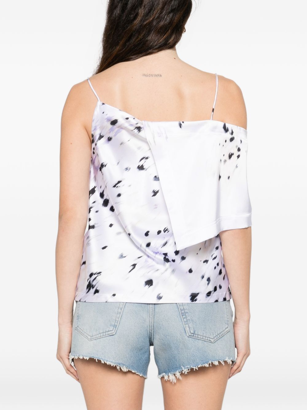 Iro Top Grey Polyester