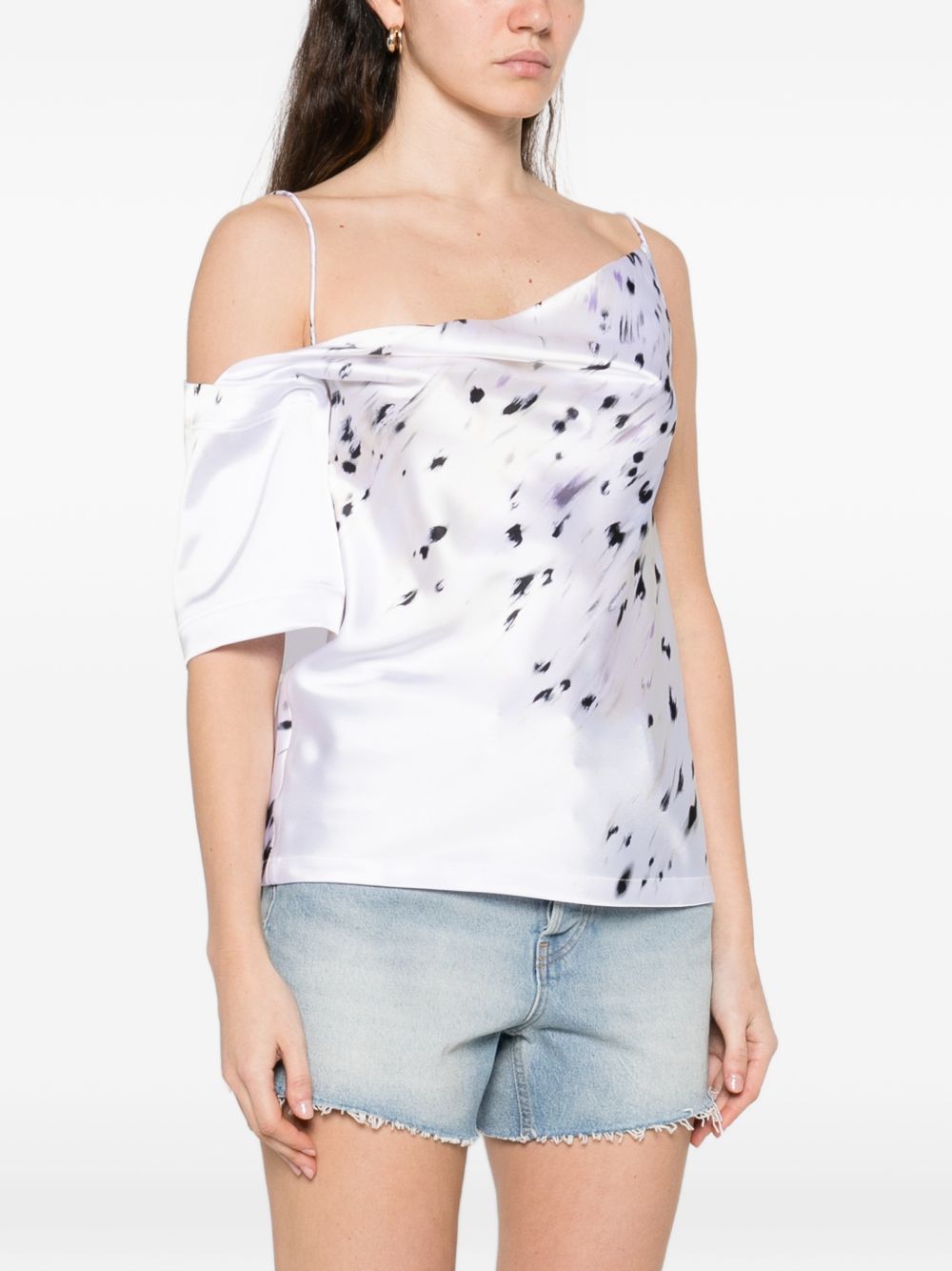 Iro Top Grey Polyester