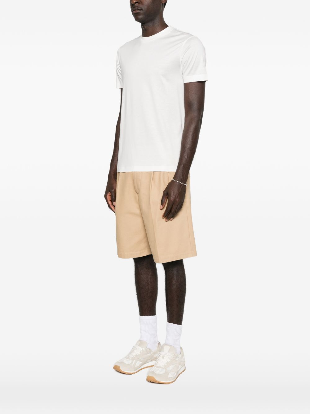 Emporio Armani T-shirts and Polos White Lyocell