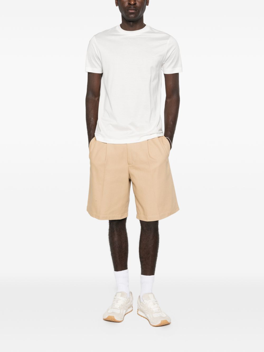 Emporio Armani T-shirts and Polos White Lyocell