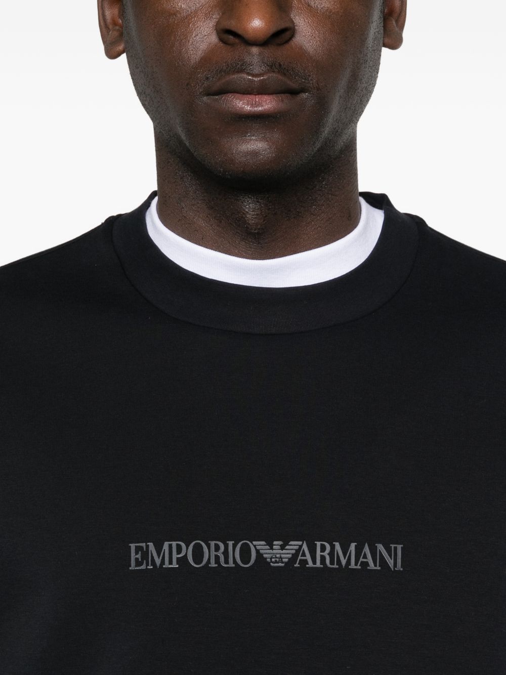 Emporio Armani Sweaters Blue Polyester