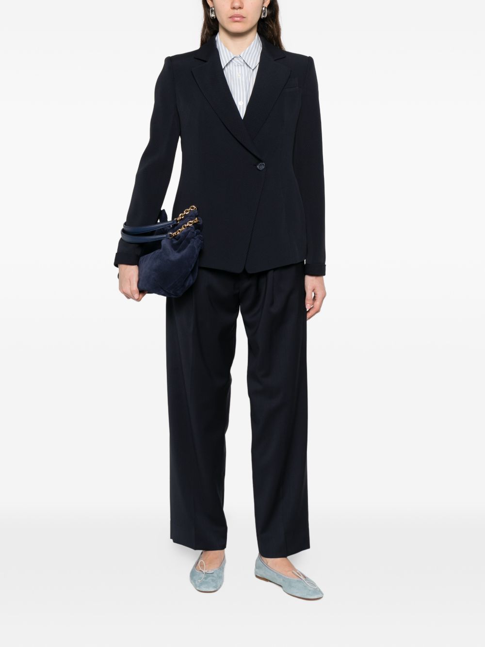 EMPORIO ARMANI CAPSULE PRE Jackets Blue Acetate