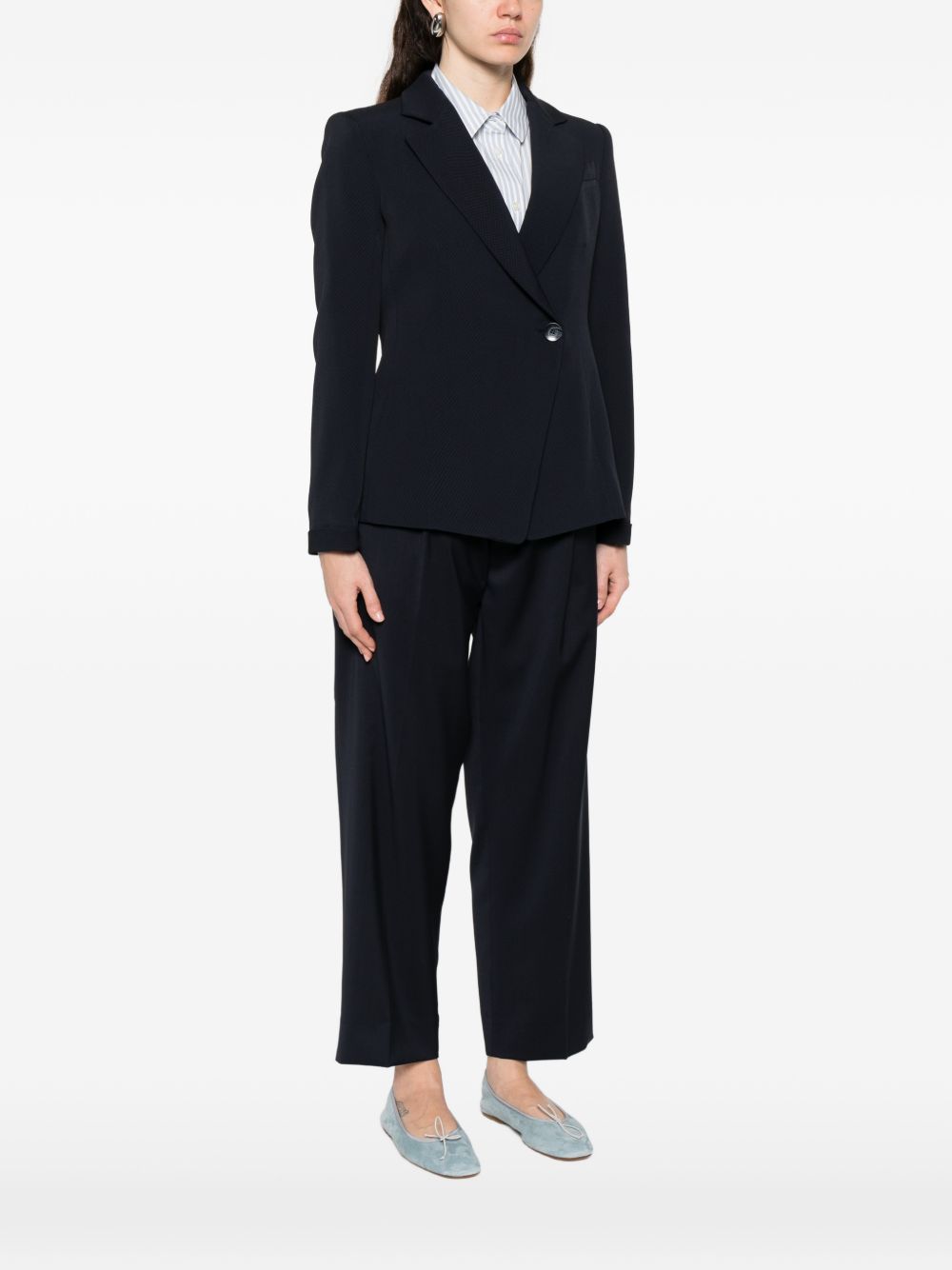 EMPORIO ARMANI CAPSULE PRE Jackets Blue Acetate