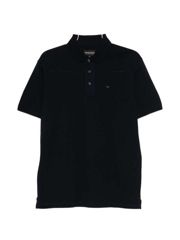 Emporio Armani Logo cotton polo shirt