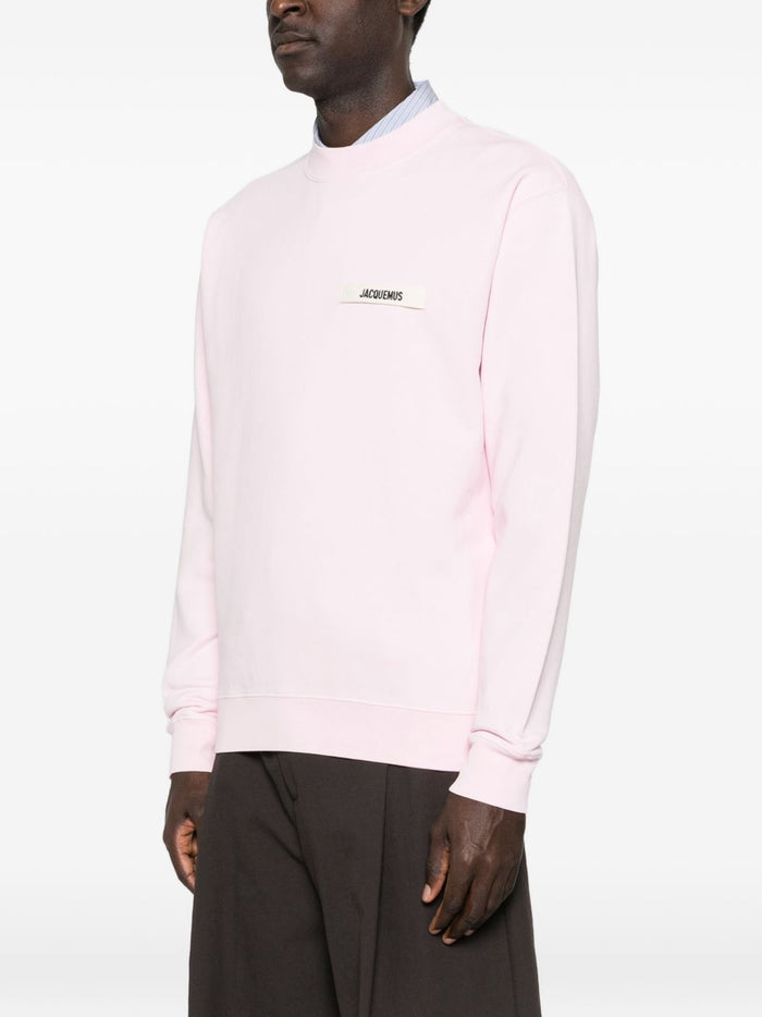 Jacquemus Sweaters Pink Principal:cotton