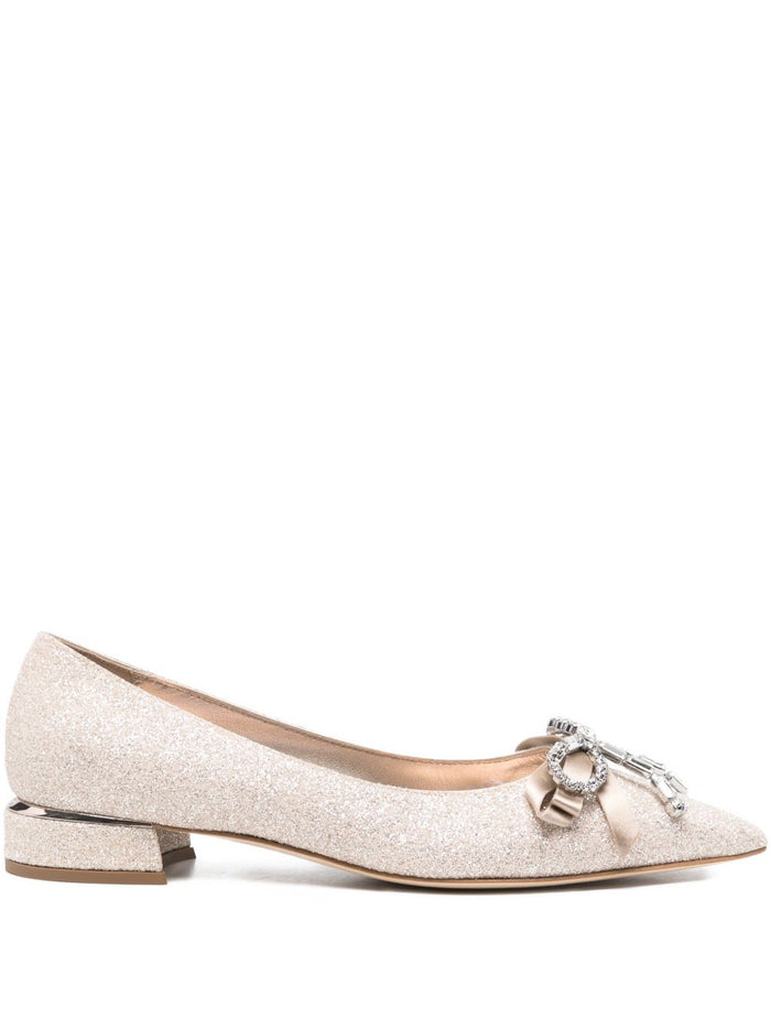 Jimmy Choo Flat Shoes Oro