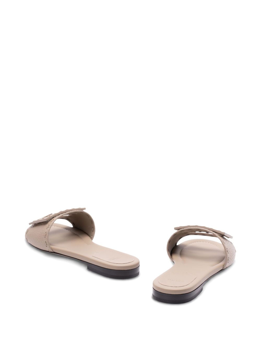Fendi Sandals Dove Grey Calf Skin