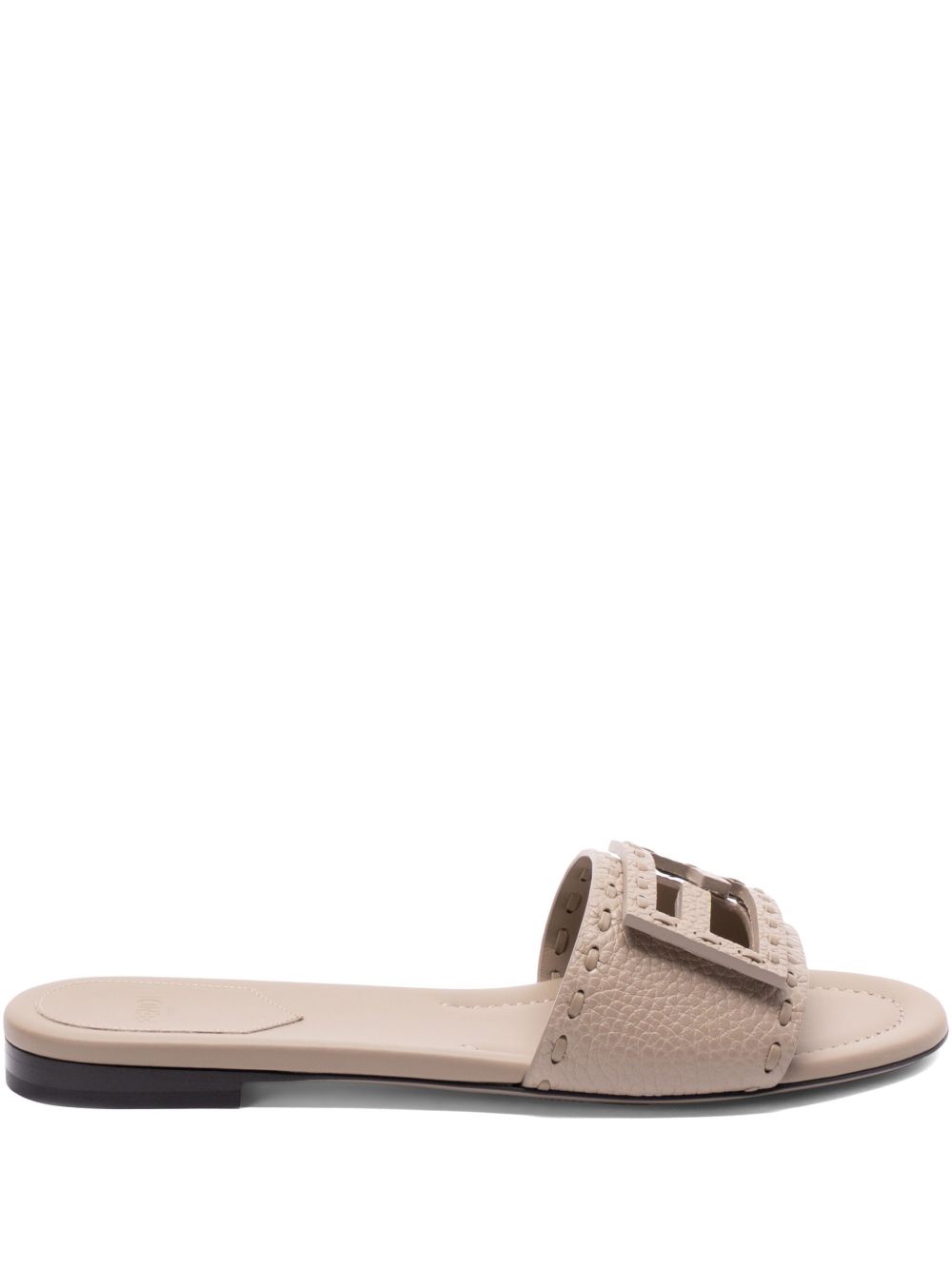 Fendi Sandals Dove Grey Calf Skin