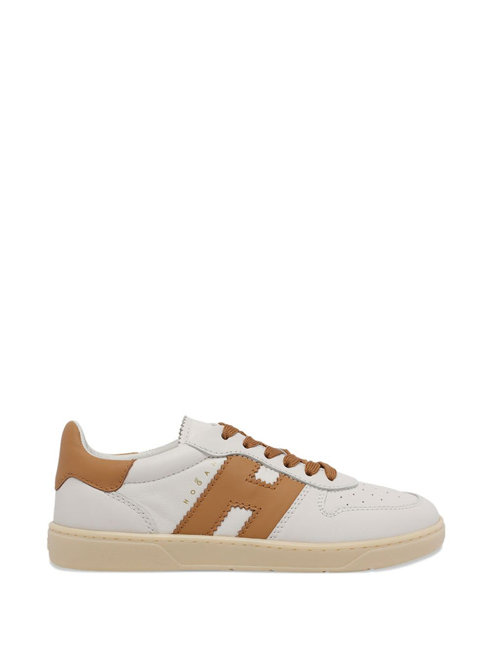 Hogan Sneakers White Calf Leather