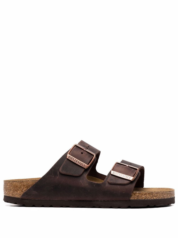 Birkenstock Sandals Brown Calf Leather