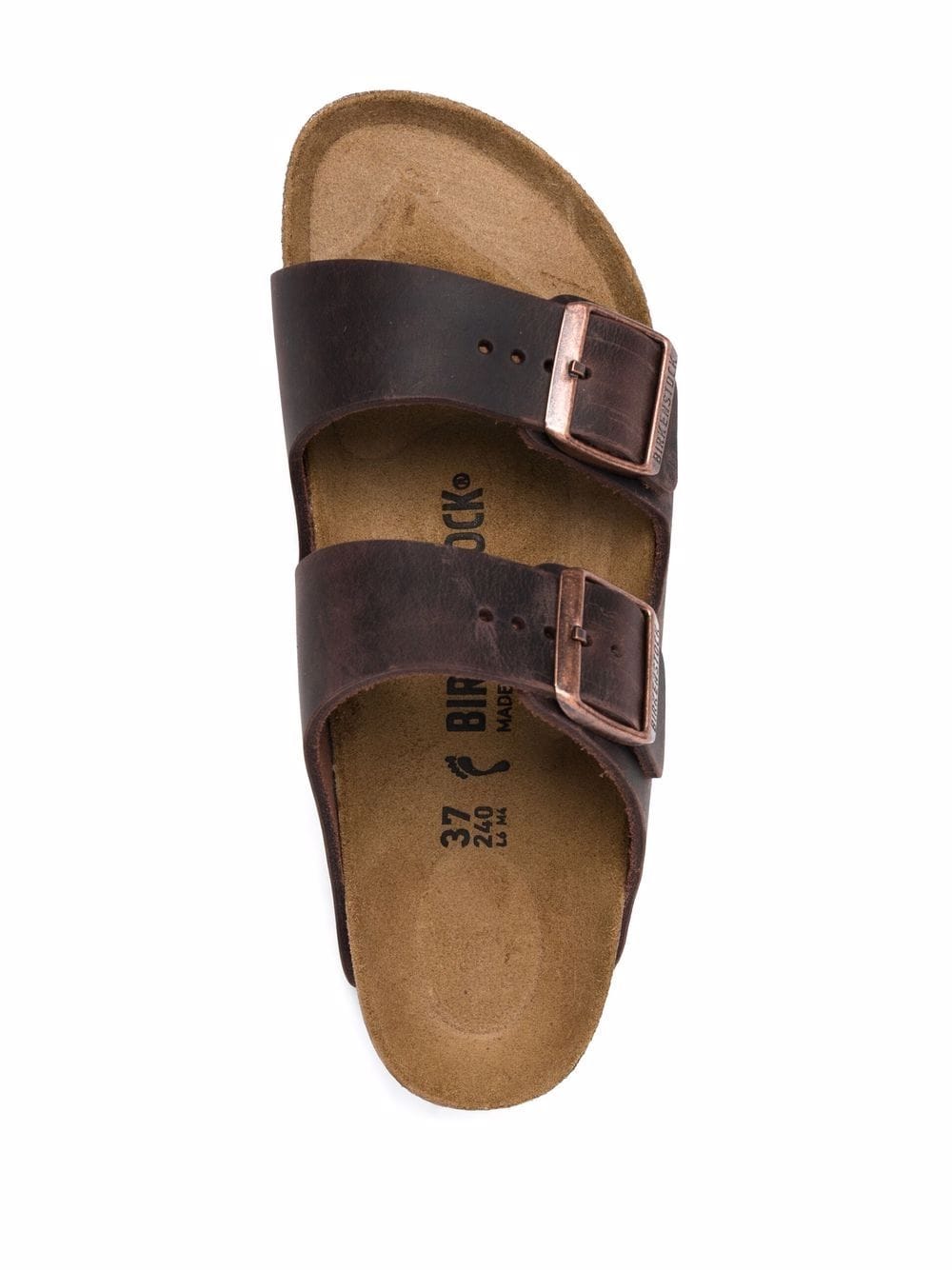 Birkenstock Sandals Brown Calf Leather