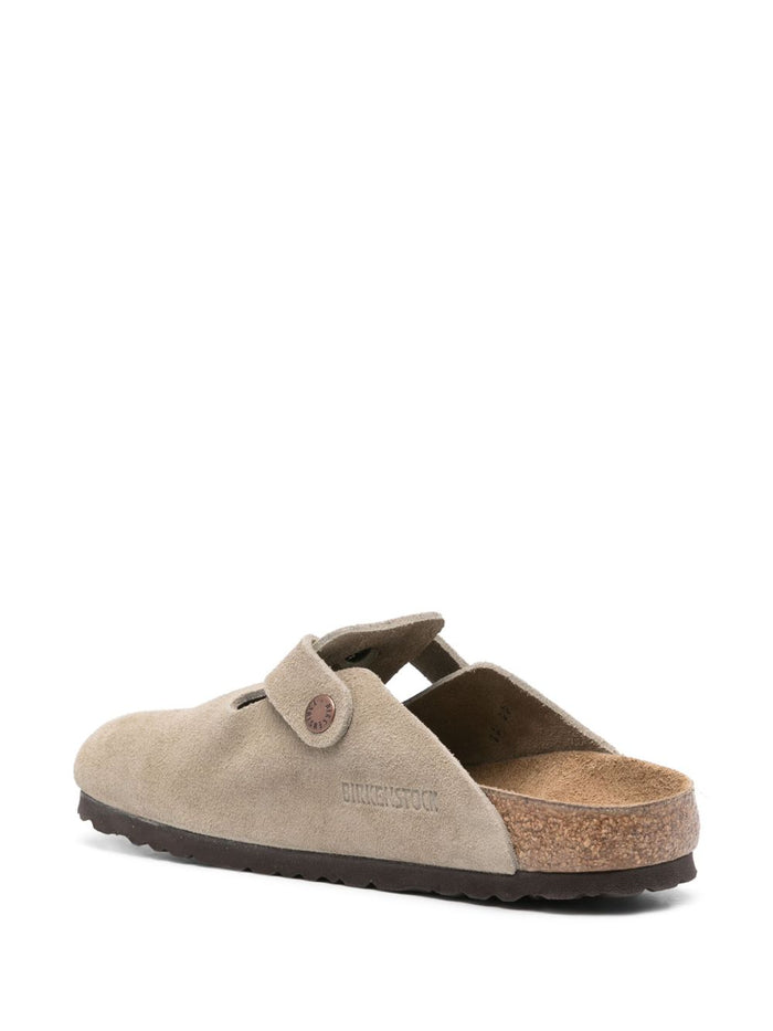 Birkenstock Sandals Dove Grey Calf Leather