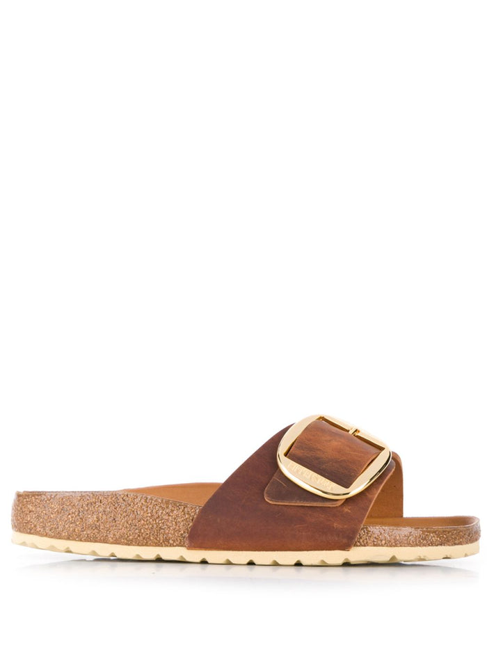 Birkenstock Sandals Leather Brown Calf