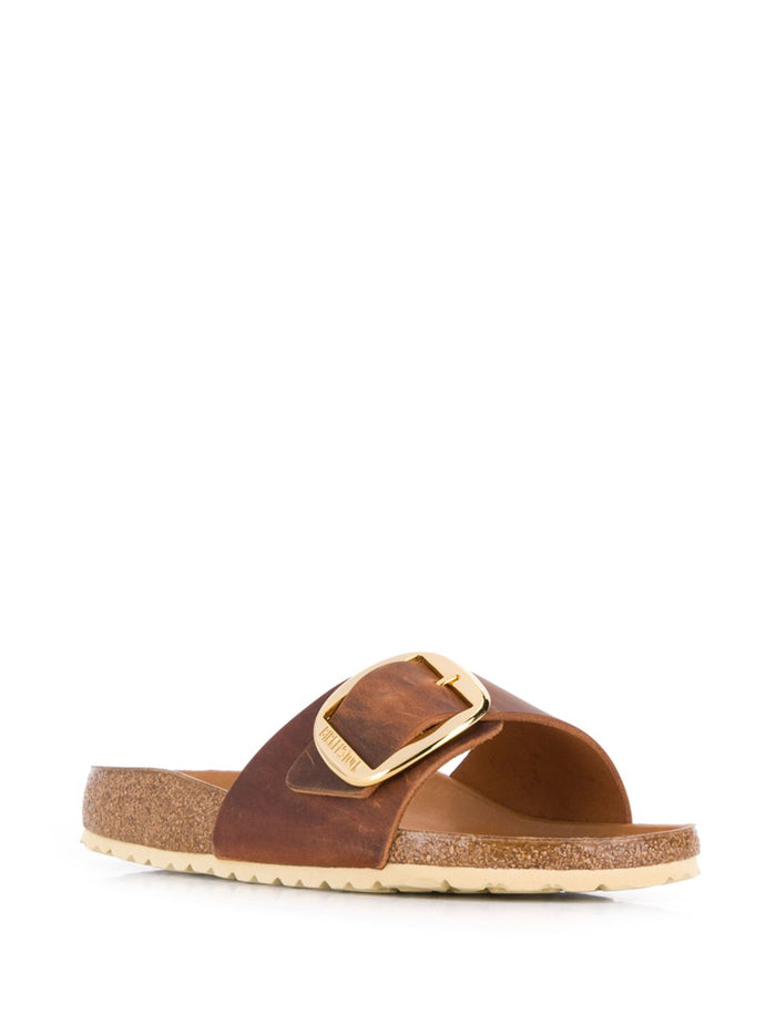 Birkenstock Sandals Leather Brown Calf