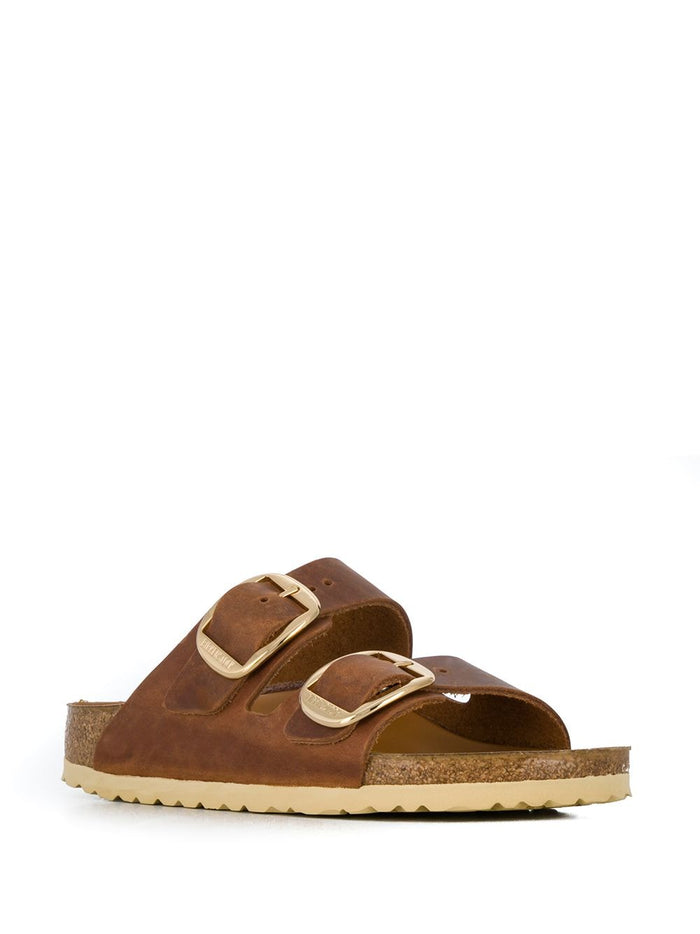 Birkenstock Sandals Leather Brown Calf