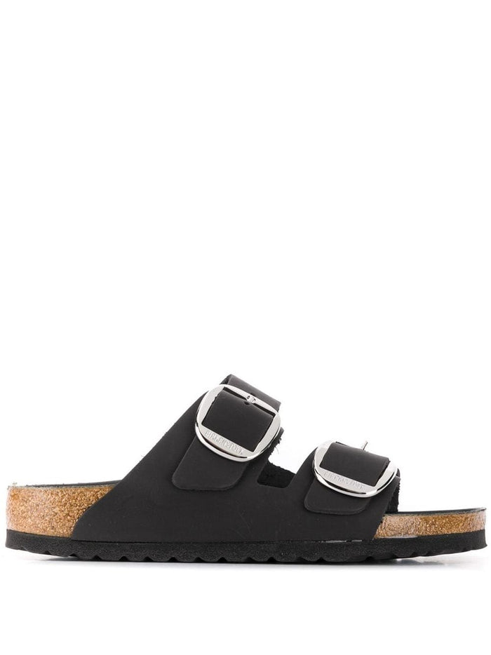 Birkenstock Sandals Black Sole: Rubber