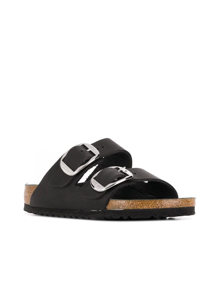 Birkenstock Sandals Black Sole: Rubber