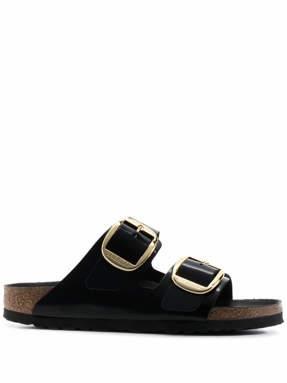 Birkenstock Sandals Black Patent Calf Leather
