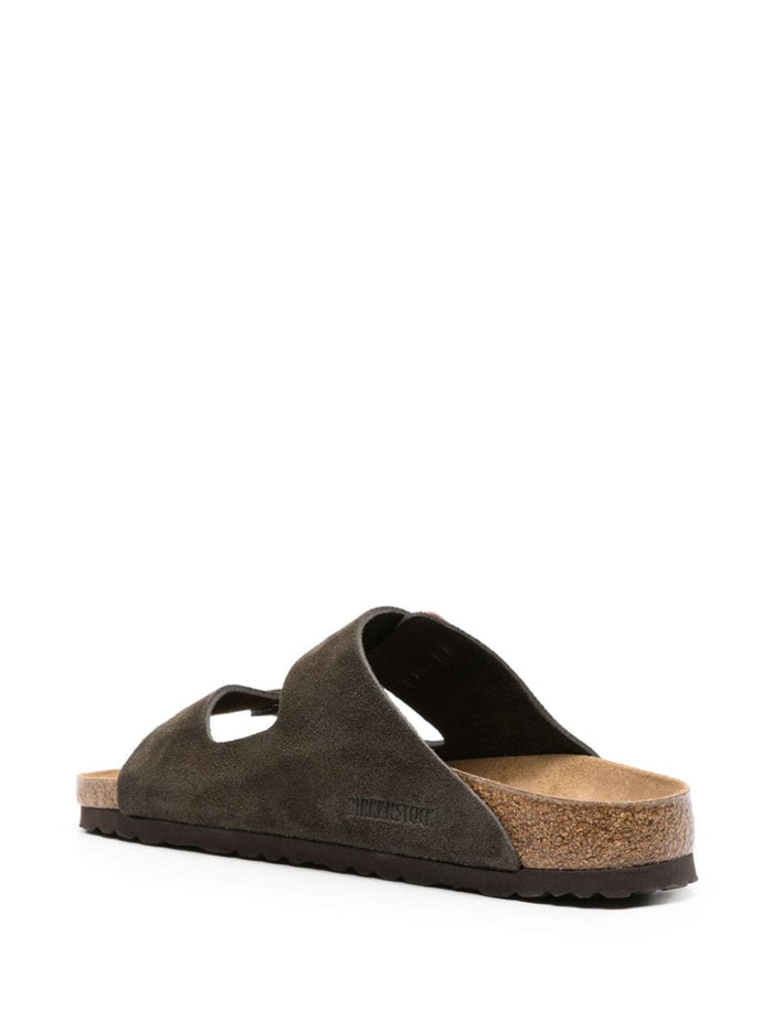 Birkenstock Sandals Brown Suede