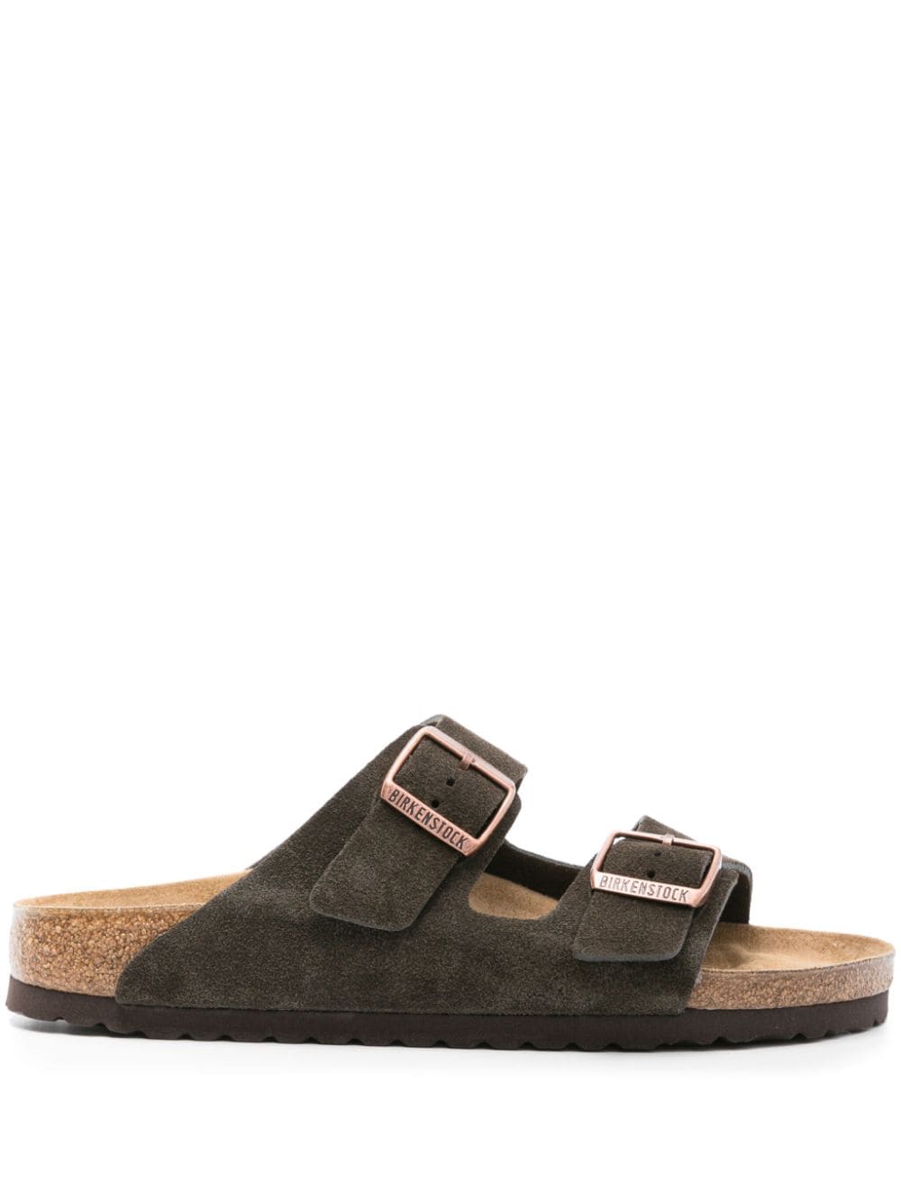 Birkenstock Sandals Brown Suede