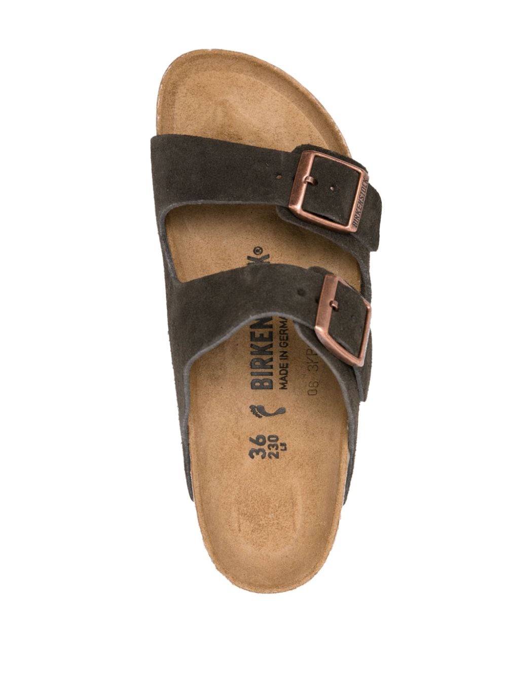 Birkenstock Sandals Brown Leather