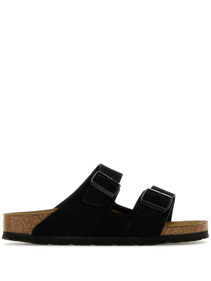 Birkenstock Sandals Black Calf Leather