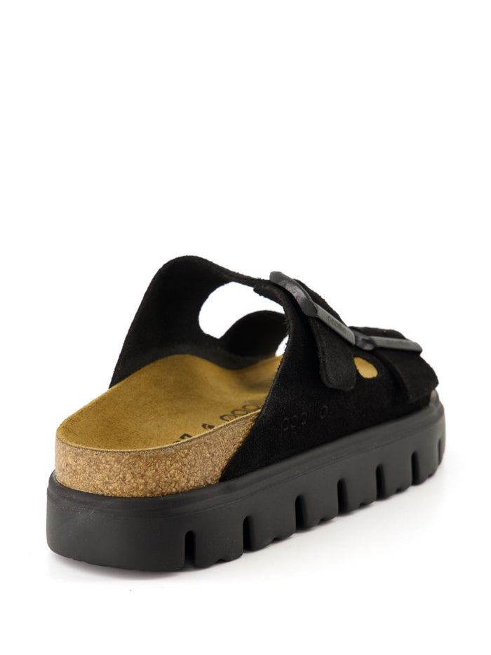 Birkenstock Sandals Black Suede