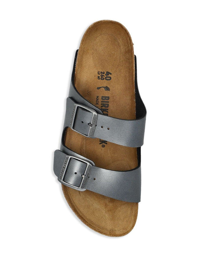 Birkenstock Sandals Black Calf Leather