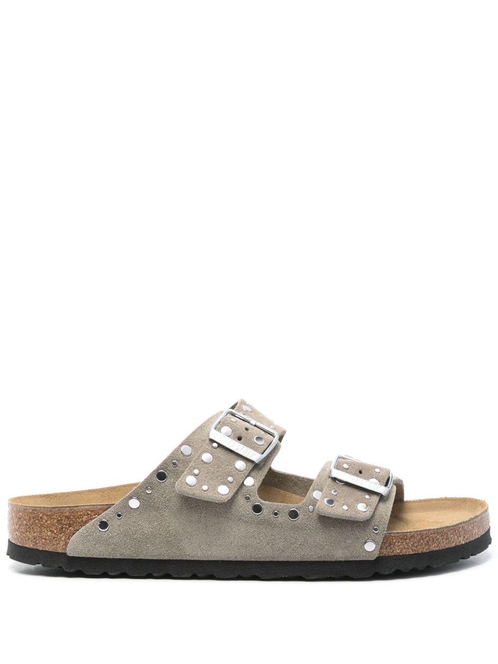 Birkenstock Sandals Dove Grey Calf Leather