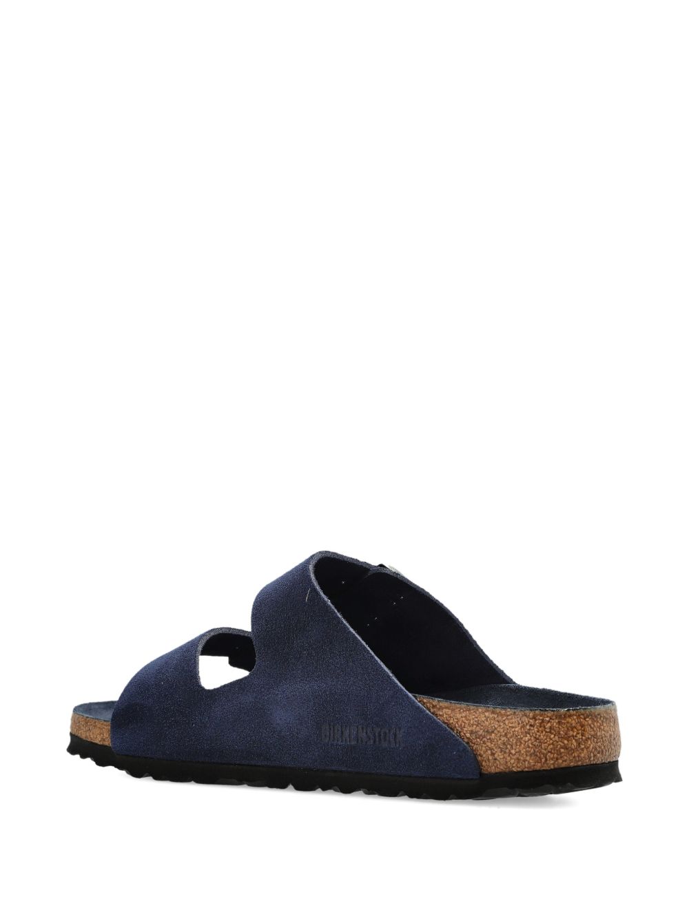 Birkenstock Sandals Blue Calf Suede