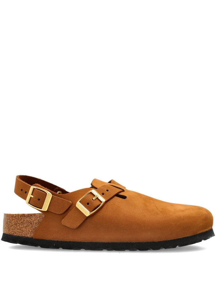 Birkenstock Sandals Leather Brown Nubuck