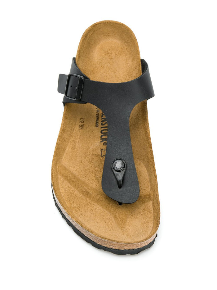 Birkenstock Sandals Black Calf Suede Pvc